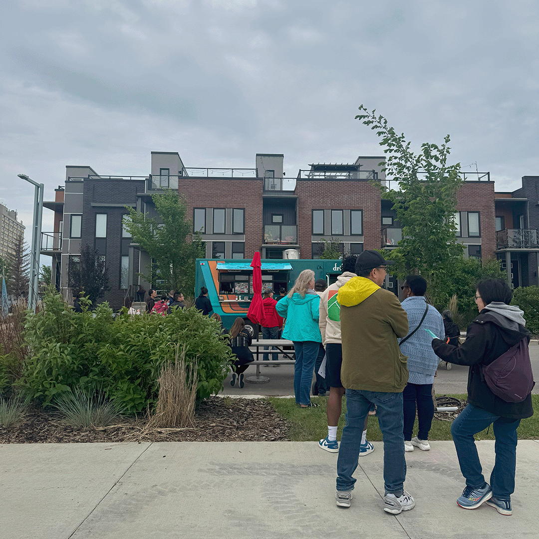 Food truck lineup