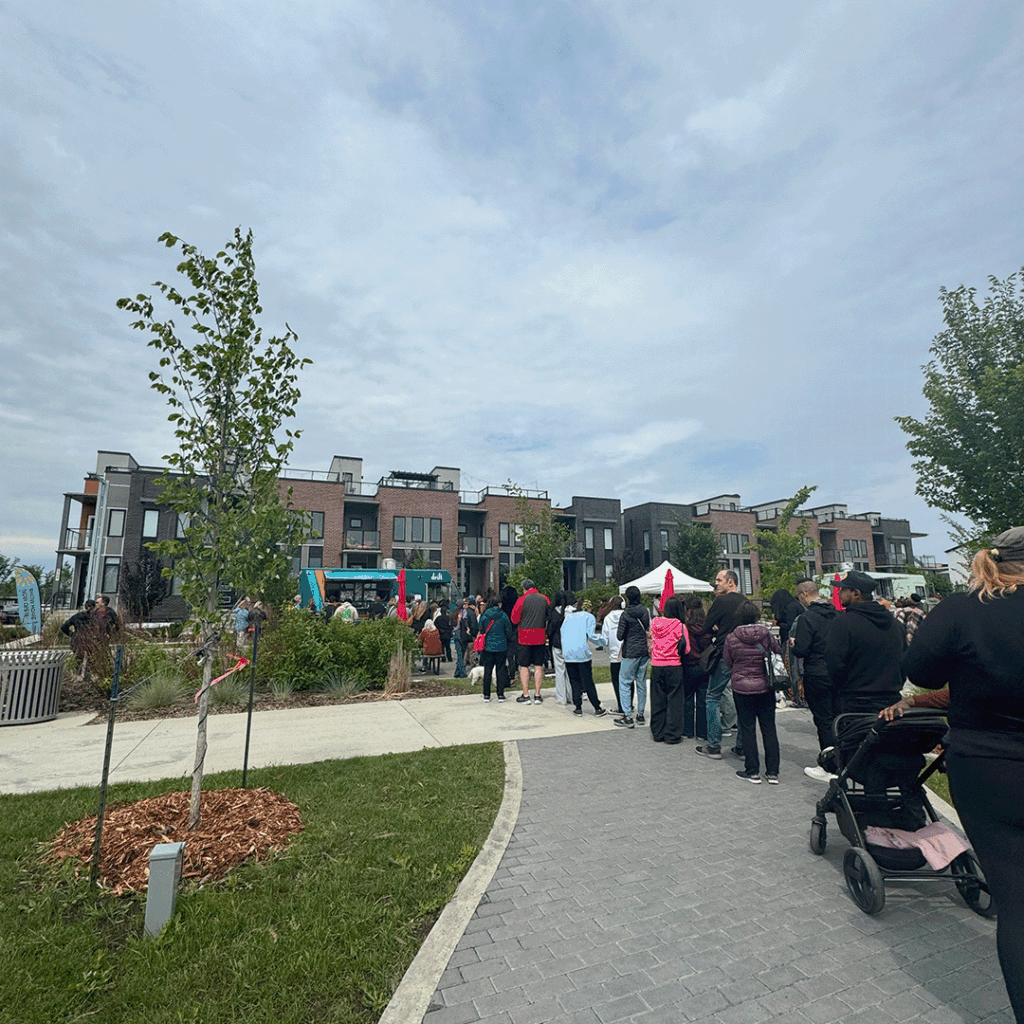 Food truck line up at 2025 summer block party
