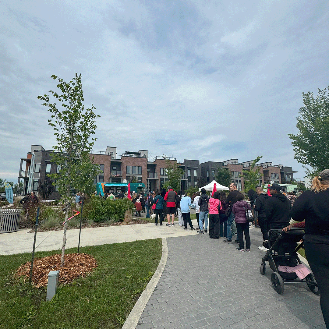 Block party draws hundreds to Blatchford