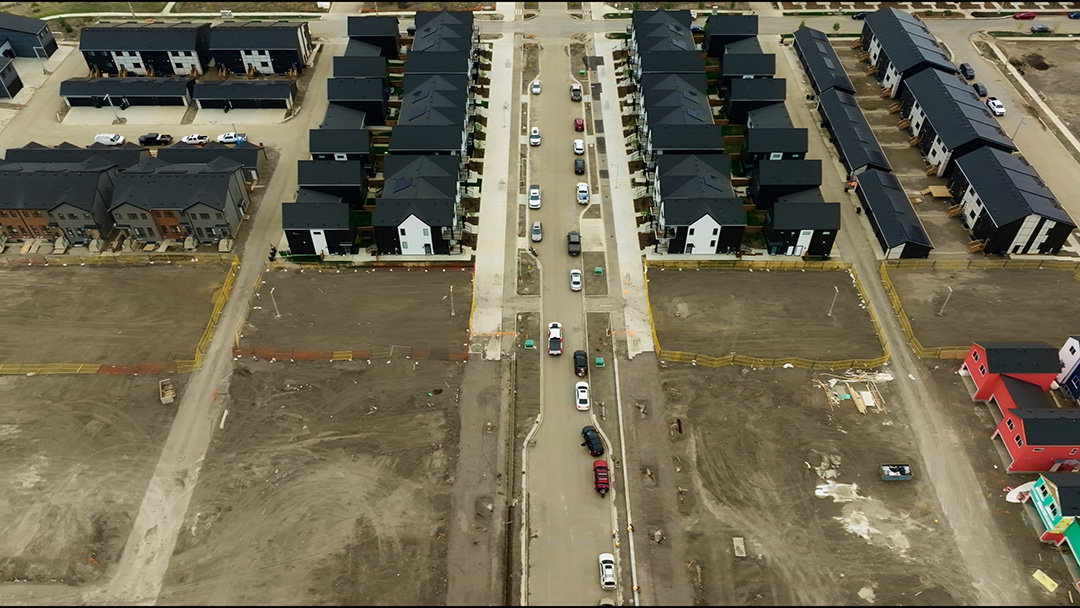Linear park construction